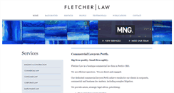 Desktop Screenshot of fletcherlaw.com.au